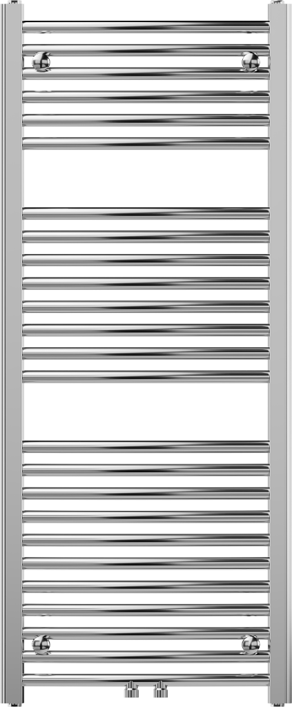 Ali Radiator Kopalniški radiator 1200x500 KROM električni ali centralni radiator
